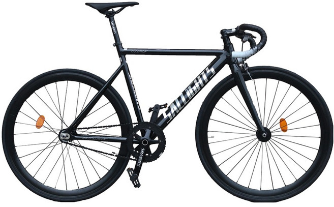 솔라이츠 글로리 픽시 자전거 540mm 방문설치, 유광블랙, 1개, 180cm