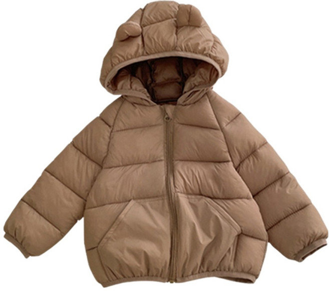 兒童泰迪熊羽絨外套