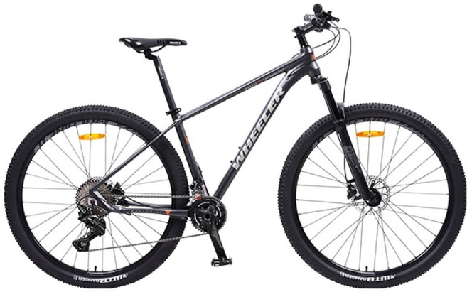 휠러 시마노XT MTB 자전거 프로빅300 15.5 방문설치, 블랙, 1개, 180cm