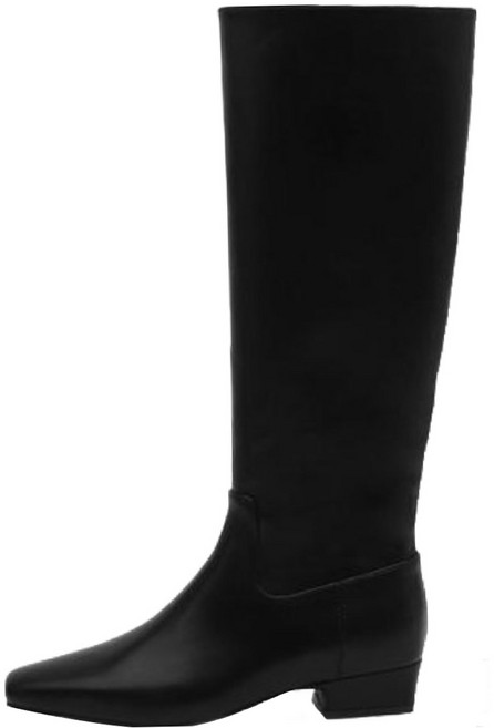 사뿐 멘데나 스퀘어 롱부츠 3cm