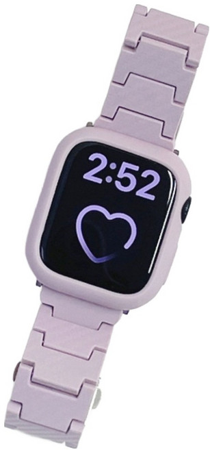 우먼스9999 카본 스트랩 밴드, 라벤더, 1개