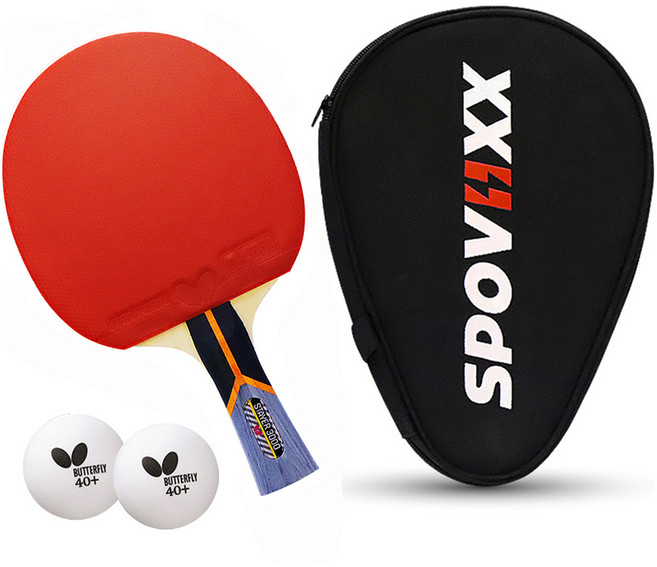 버터플라이 쉐이크 라켓 + 스포빅스 케이스 세트, 1세트, STAYER3000