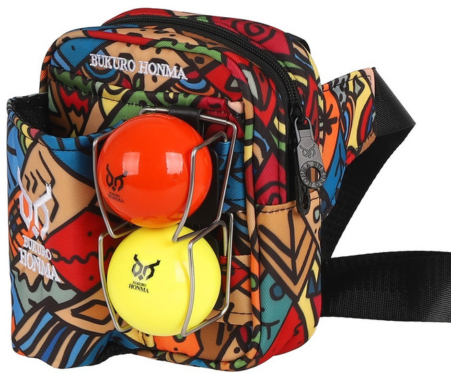 부쿠로혼마 서포트 24 파크골프 파우치 B4FUPU01, 인디안, 1개