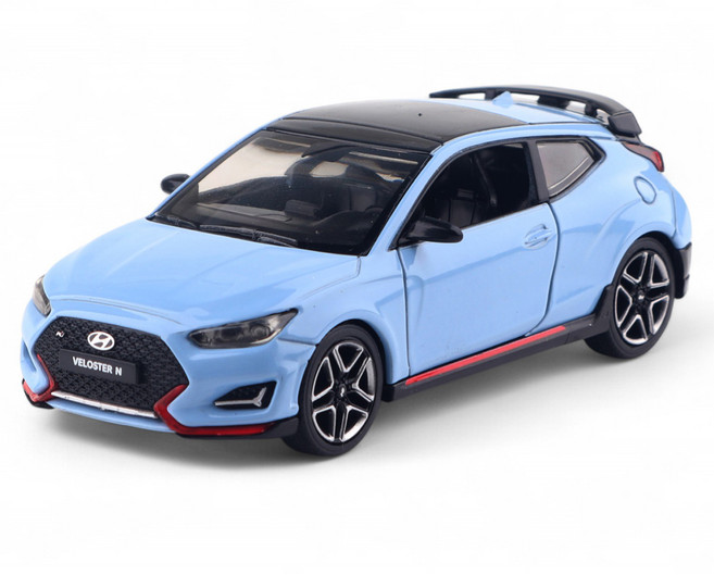 1 : 38 현대차 벨로스터 N 다이캐스트, 퍼포먼스 블루, 1개