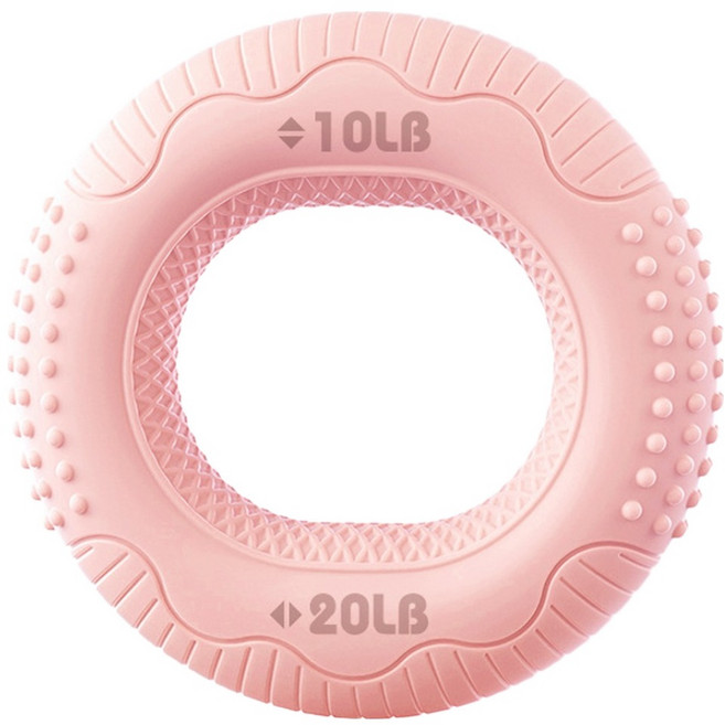 스포홀릭 도넛 듀얼 악력기, 핑크(10~20LB)