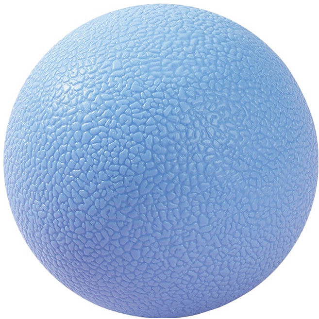 스포홀릭 싱글 TPE 마사지볼 라크로스볼, 연블루, 1개