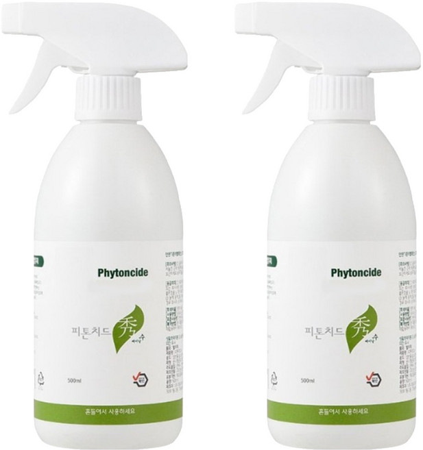PhytoncideSu 扁柏水噴霧 正裝, 2個, 500ml