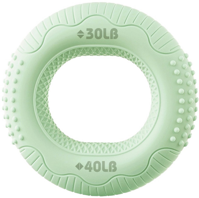 스포홀릭 도넛 듀얼 악력기, 그린(30~40LB)