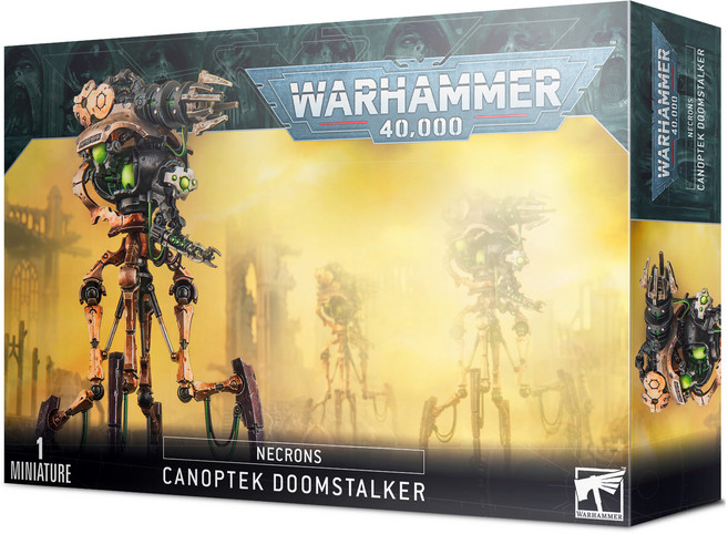 워해머 40000 피규어 네크론 : 카놉텍 둠스토커 GW99120110045, 혼합색상, 1개
