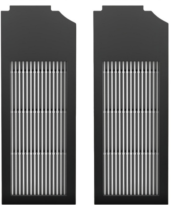 ECOVACS 科沃斯 黑色濾網, 2個, C00015H-1