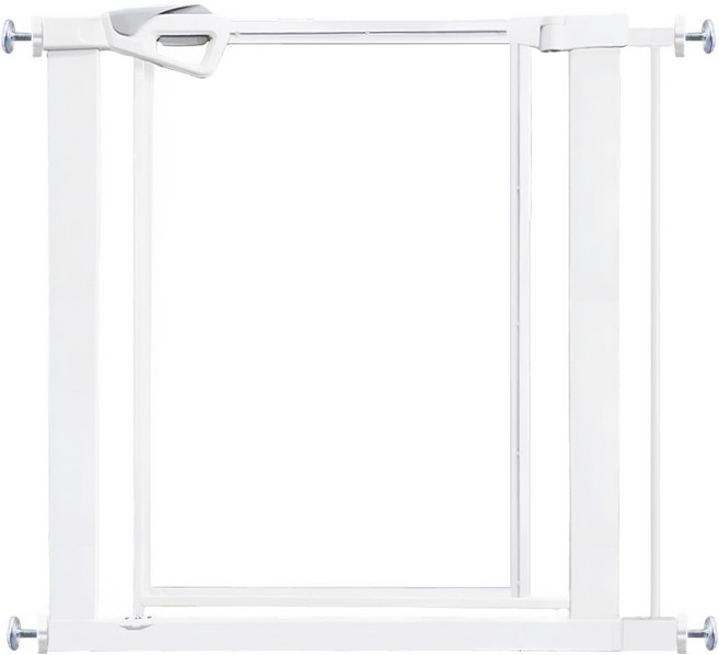 키워보리 강아지 투명 고성능 안전문 세트, 투명 + 화이트, 1세트