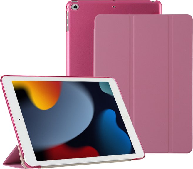 넥스캐시 스퀘어홀 공용 심플한 케이스, 핑크색, 1개