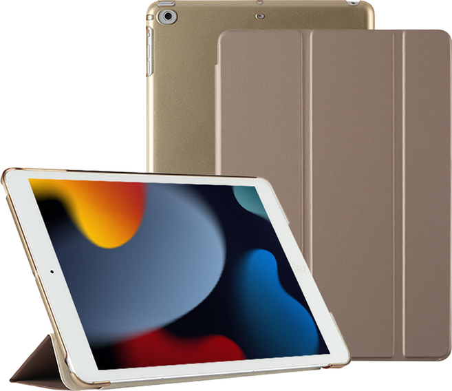 넥스캐시 스퀘어홀 공용 심플한 케이스, 다크골드, 1개