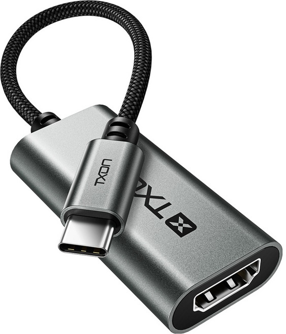 티엑스온 C타입 to HDMI 4K 60Hz 미러링 케이블 컨버터 젠더, XA7120-G, 1개