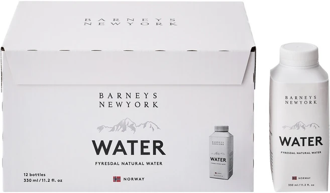 바니스뉴욕 노르웨이 퓌레스달 내추럴 워터, 330ml, 12개 - 쿠팡