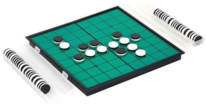 캐스비 접이식 자석 리버시 보드게임, 혼합색상, 1개