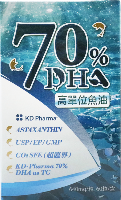 Taiwan Healthy Farm 台灣康田 魚油70%DHA