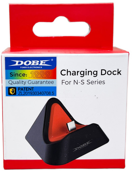 DOBE Switch2 三角形小座充, 橙黑色, 1個, TNS-3170