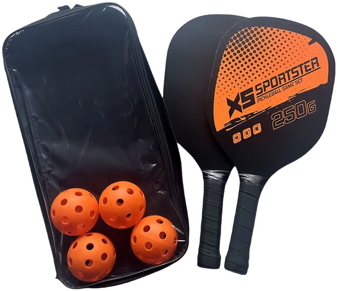 투그램플러스 피클볼 입문용 2인 세트, 03 오렌지, 1세트 - 쿠팡