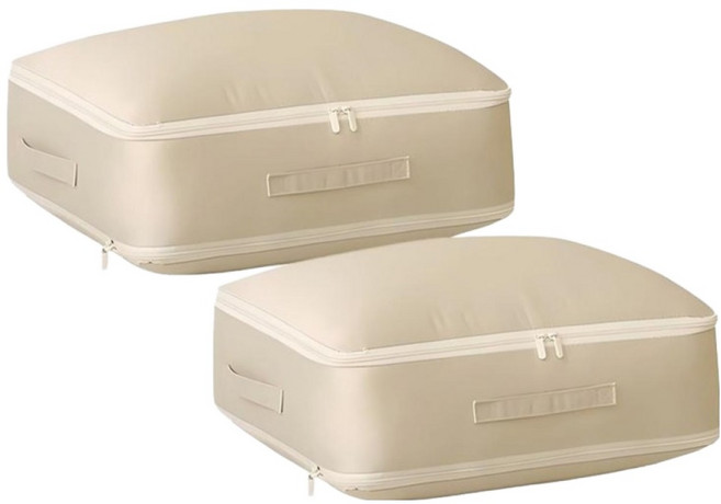 데보코 이불 의류 압축 파우치 정리함, 1개입, 2개