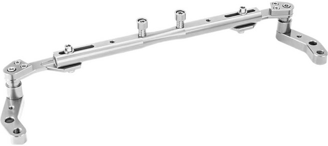 Ez2mk 멀티 오토바이 핸들 크로스바 MS-1370, 실버, 1개