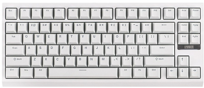 에포메이커 핫스왑 기계식 유무선겸용 키보드, G84, WHITE, 제조사축