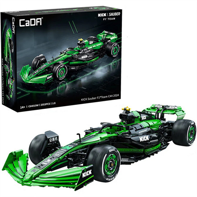 카다 바니랜드 킥 자우버 F1팀 블록 C64010W, 1개