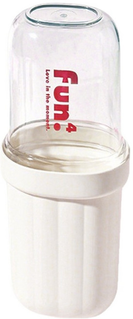 더자카 라일락무드 휴대용 칫솔케이스 FREE, 아이보리, 1개