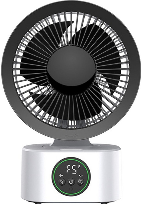 極涼 Smart DC 空氣循環扇 曜石黑, F268A
