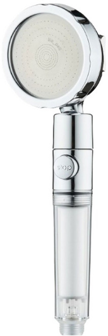 리셀 900 3단조절 필터 샤워기, 1개, 없음, 투명크롬