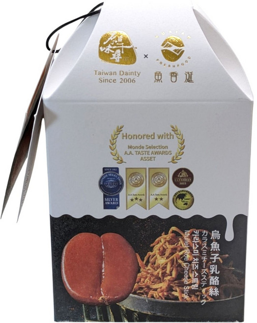 YUXIAN 魚香涎 烏魚子乳酪絲, 1個, 50g