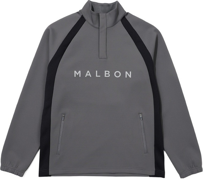 말본 남성용 하이브리드 폴라 플리스 티셔츠