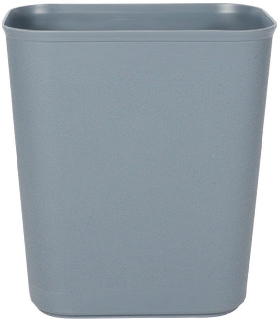 썬앤드림 호텔 업소용 홑겹 이중 쓰레기통 8L, 사각 애쉬