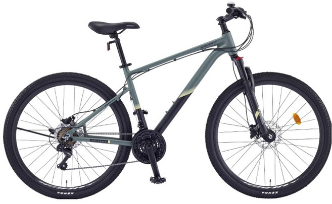 스마트 테트라HD 27.5 21 MTB 자전거 16 방문설치, 매트모스그린, 1개, 180cm