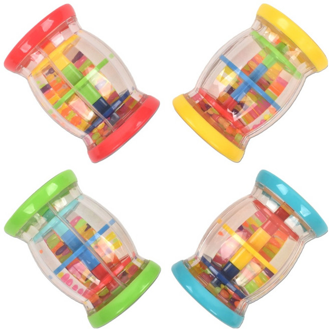 오즈 레인메이커 마라카스 악기 4종 세트, 빨강, 노랑, 초록, 파랑, 1세트