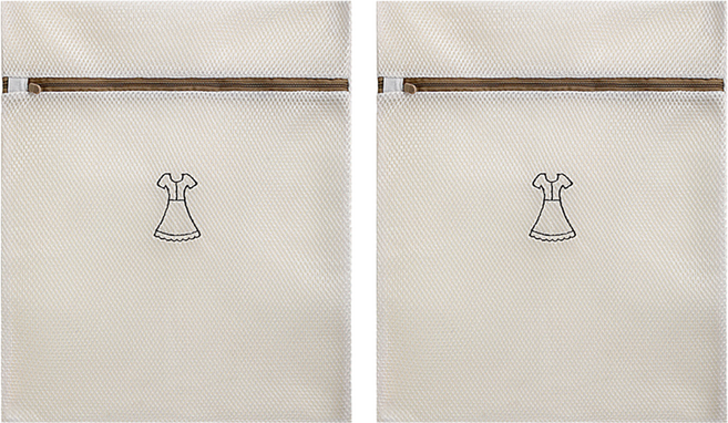 이지딜 손상방지 다용도 세탁망 40 x 50 cm, 원피스, 2개