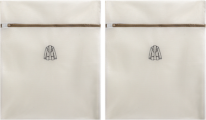 이지딜 손상방지 다용도 세탁망 50 x 60 cm, 잠바, 2개