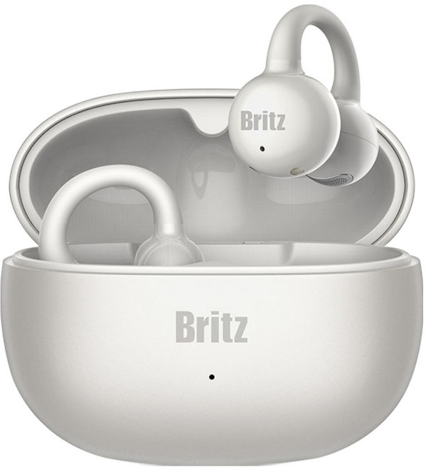 브리츠 오픈형 타입 블루투스 이어폰 BZ-CLIP7 화이트 5시간