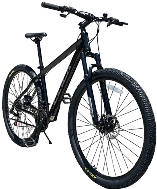 클릭 알루미늄 시마노21단 MTB 자전거 제스트 26D 방문설치, 유광블랙, 1개, 170cm