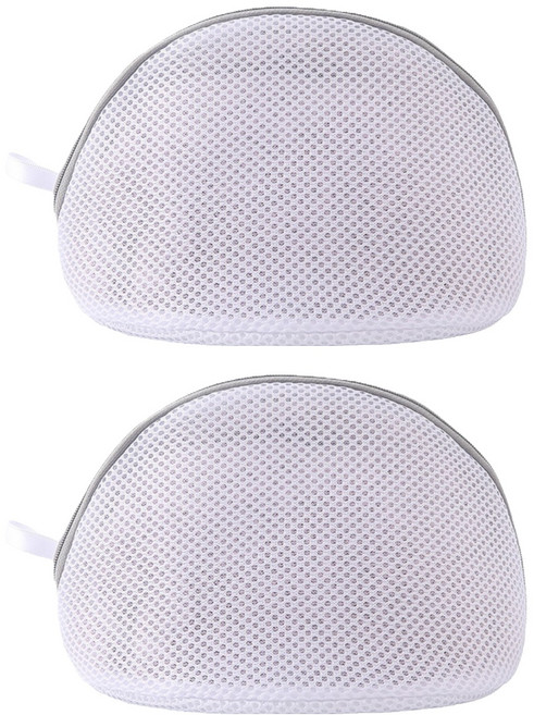 이지딜 속옷전용 손상방지 세탁망 18 x 16 x 16 cm, 반원 그레이, 2개