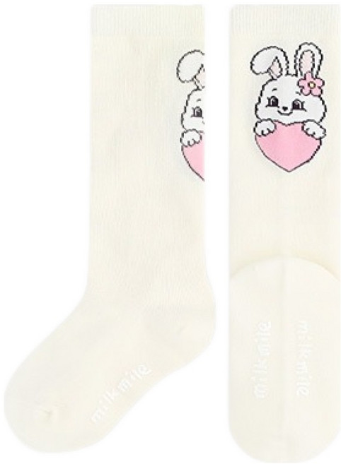 밀크마일 하트버니 반타이즈