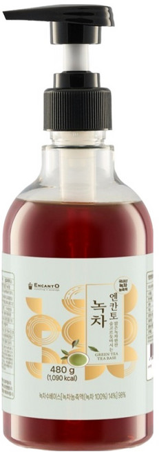 엔칸토 녹차 농축액, 480g, 1개