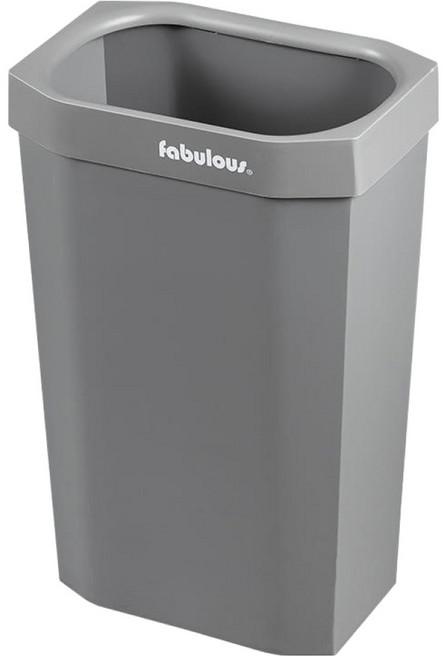 패블러스 오픈링 뚜껑없는 사무실 화장실 쓰레기통, 혼합색상