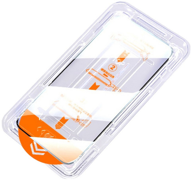 bebehome 鋼化抗炫光高清懶人速貼滿版手機玻璃螢幕保護貼膜, 1個