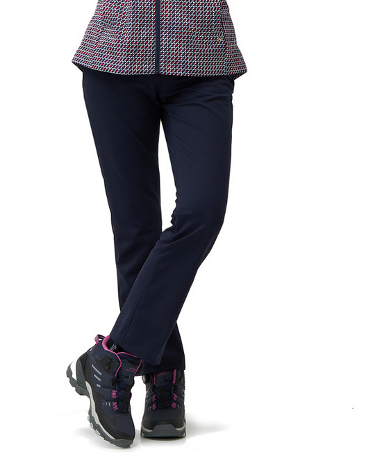 프로월드컵 여성용 벨트형 세미부츠컷 팬츠 Q323-7253