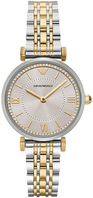 엠포리오아르마니 여성용 T-바 메탈시계 AR11702 + 쇼핑백