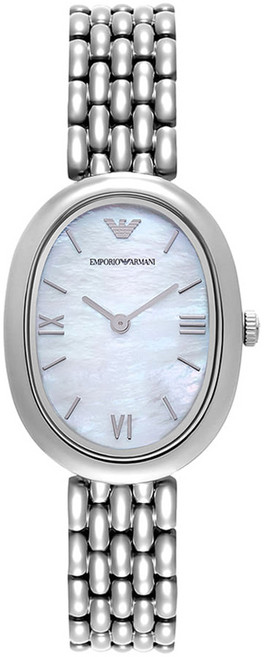 엠포리오아르마니 여성용 오필리아 자개 메탈시계 AR11706 + 쇼핑백