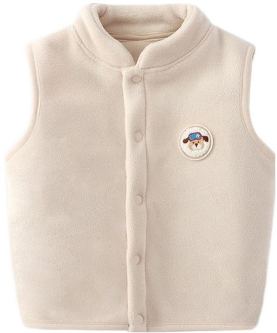 Arbe 파일럭독 플리스 조끼