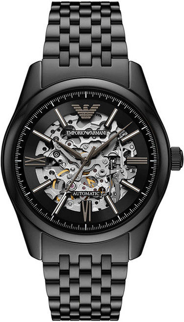 아르마니 남성용 안토니오 스켈레톤 메탈시계 AR60093 + 쇼핑백