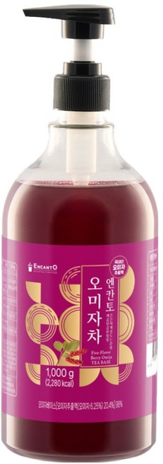 엔칸토 오미자차, 1kg, 1개